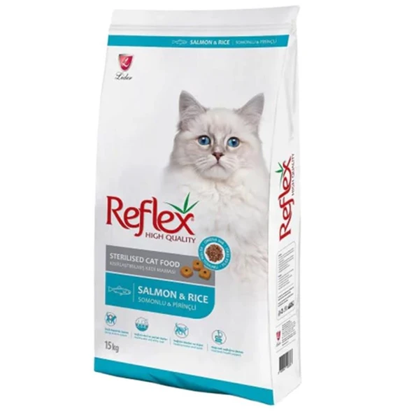 Reflex Somonlu Yetişkin Kısır Kedi Maması 15kg - 1