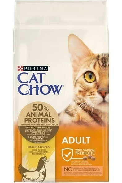 Cat Chow Tavuk Etli Yetişkin Kedi Maması 15 kg