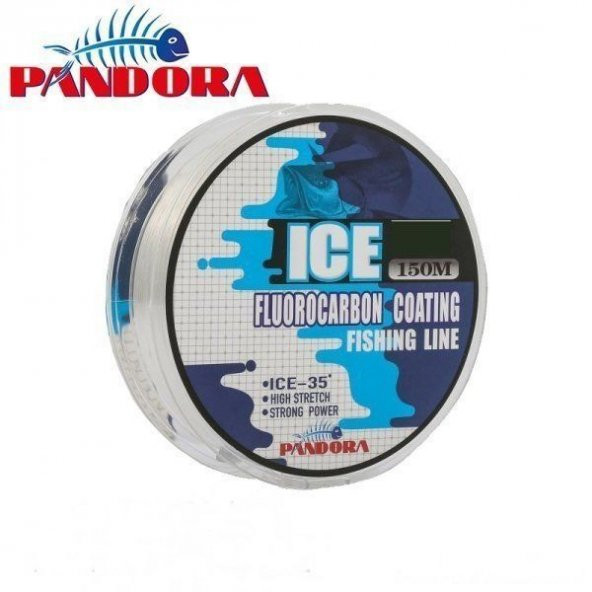 PANDORA Ice Fluorocarbon Misina 0.18mm / 4,5 Kg - Resim 10