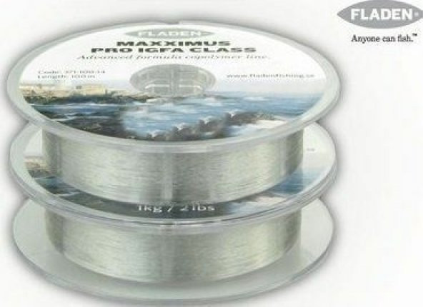 Fladen MAXXIMUS IGFA PRO GRİ 100MT -18MM-2KG - 10