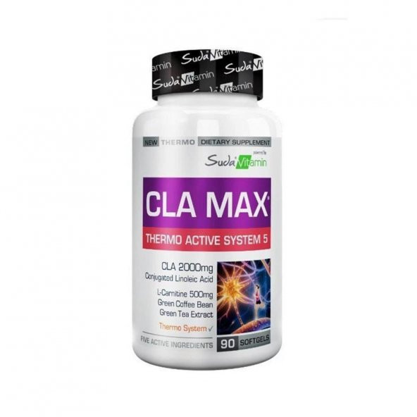 Suda Vitamin CLA Max 90 Yumuşak Kapsül