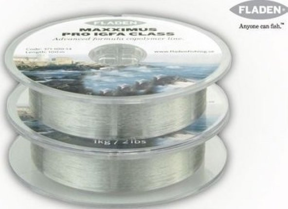 Fladen MAXXIMUS IGFA PRO GRİ 100MT -37MM-10KG