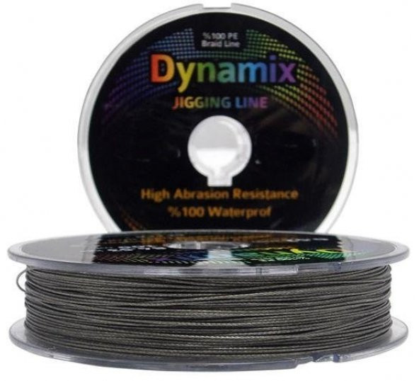 Effe Dynamix Jigging 100 Metre Gri Örgü İp Misina-12MM-14,75KG - Resim 2