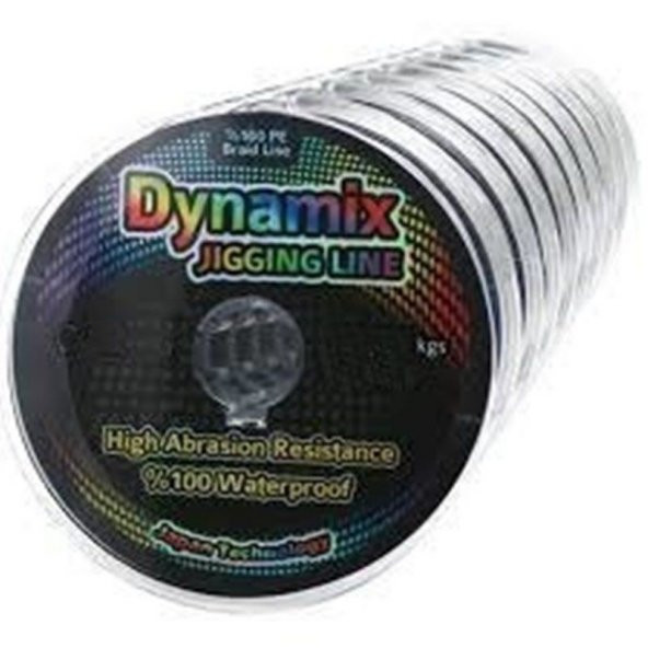 Effe Dynamix Jigging 100 Metre Gri Örgü İp Misina-0,09 MM- 10,61KG - 4