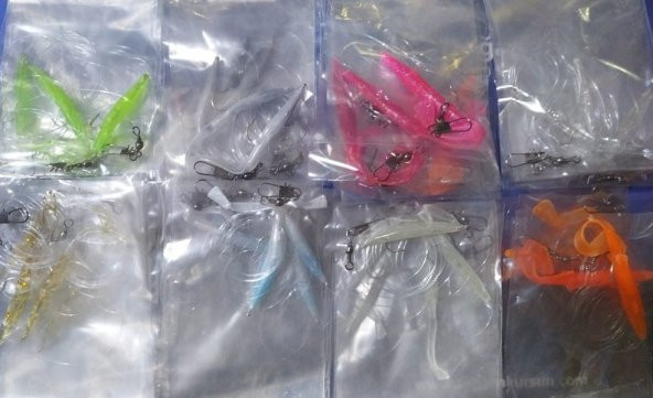 TOP ARKASI-8,5CM RAGLO-SİLİKON-HAZIRTAKIM İĞNE  1PAKET 10 ADET