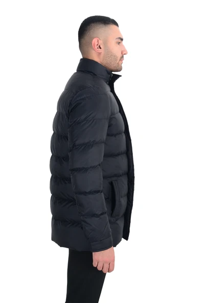 Cengiz İnler Pofuduk Erkek Şişme Mont - 8