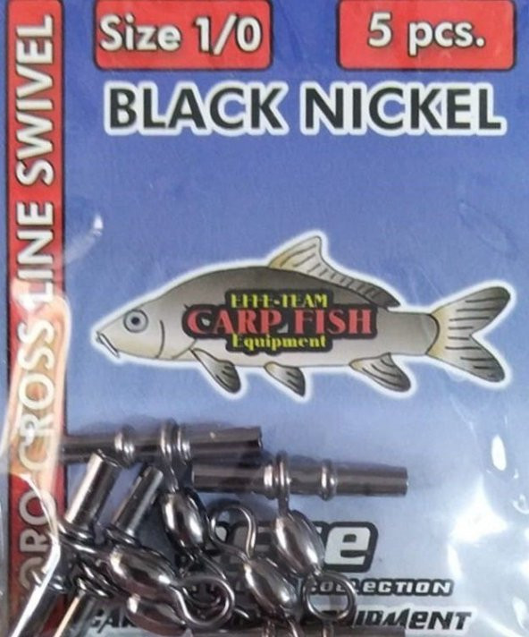 EFFE BLACK NICKEL T-FIRDÖNDÜ 5,Lİ PAKET - 1/0 - NUMARA - 7