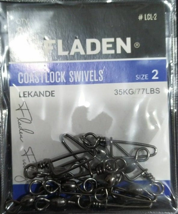 FLADEN - KLİPS COASTLOCK SWİVELS- 2-4 - PAKET - 11