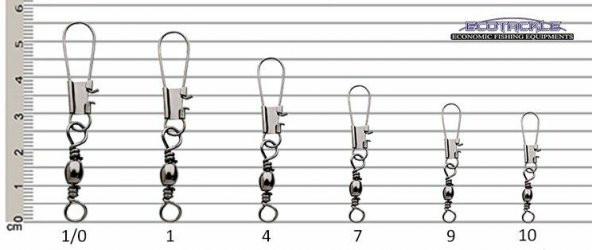 BALZA KİLİTLİ KLİPS - 4-5 - NUMARA 144 LÜ PAKET - 10