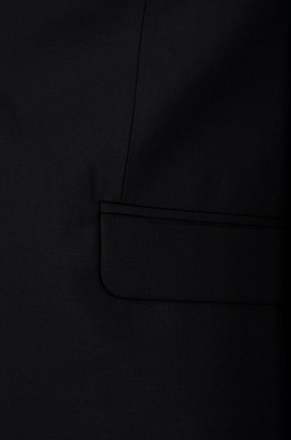 Cengiz İnler Kırlangıç Yaka Düz Çift Düğme Slim Fit Erkek Takım Elbise - 6