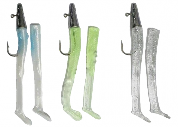 DELİK KUYRUK SLİKON  -4GR  8,CM
