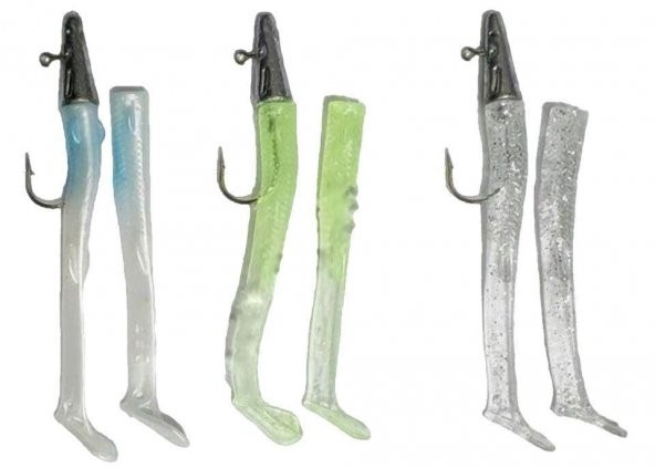 DELİK KUYRUK SLİKON  -4GR  8,CM - 8