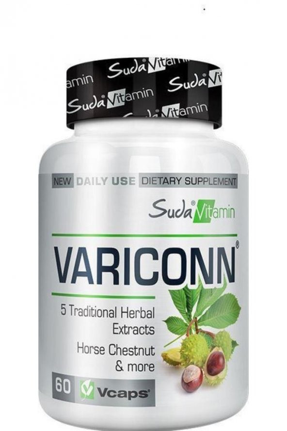 Suda Vitamin Variconn 60 Bitkisel Kapsül