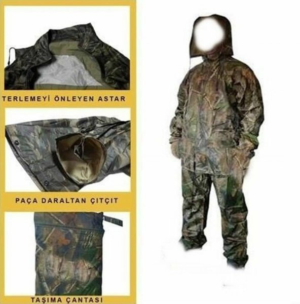 EBAX 048 ALT ÜST TAKIM ORMAN DES. YAĞMURLUK XXXL - 6