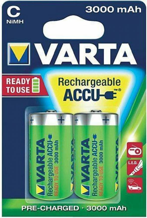 VARTA BUYUK SARZLI PİL 2 Lİ - 5