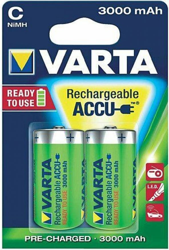 VARTA BUYUK SARZLI PİL 2 Lİ - 4