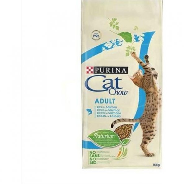 Cat Chow Purina Somonlu Ve Ton Balıklı Kedi Maması 15