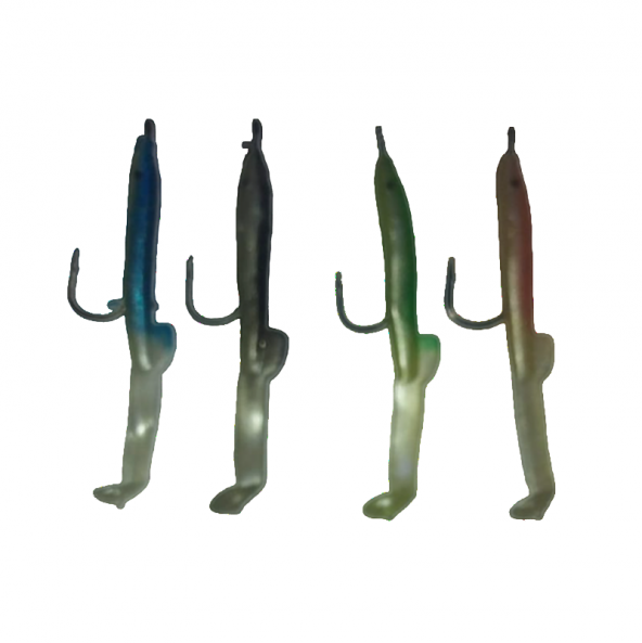 FLADEN 6 CM İĞNELİ SİLİKON 9 LÜ SET - Resim 2