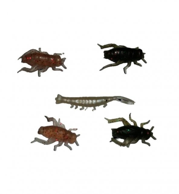 SEA HORSE 5CM KURT SİLİKON 8 Lİ SET - Resim 7