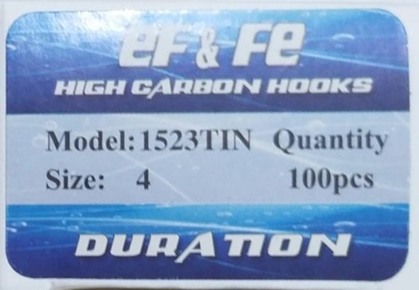 Effe 1523-1-2-3-4-5-6-7-8-9-10-11-12- Nikel Karbon İğne,Uzun Saplı Çapraz Karbon İğne, 100,lü Paket - 8