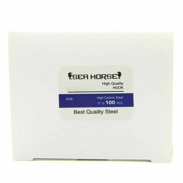 SEA HORSE 1251-NI-4-5-6-7-8-9-10-11-DÜZ İĞNE 100 LÜ PAKET - 6