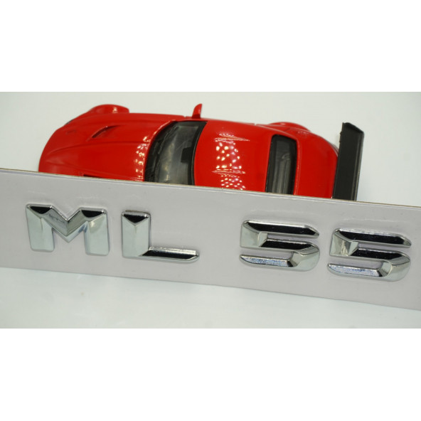 Benz ML 55 Bagaj Krom Metal 3M 3D Yazı Logo - Resim 4