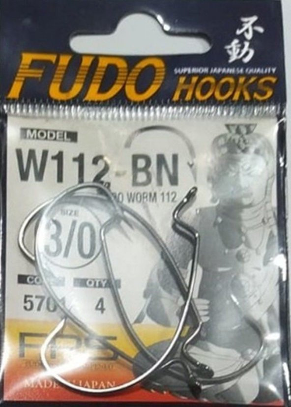 FUDO HOOKS-W112-BN İĞNE 5701 - SERİSİ SİYAH - 3