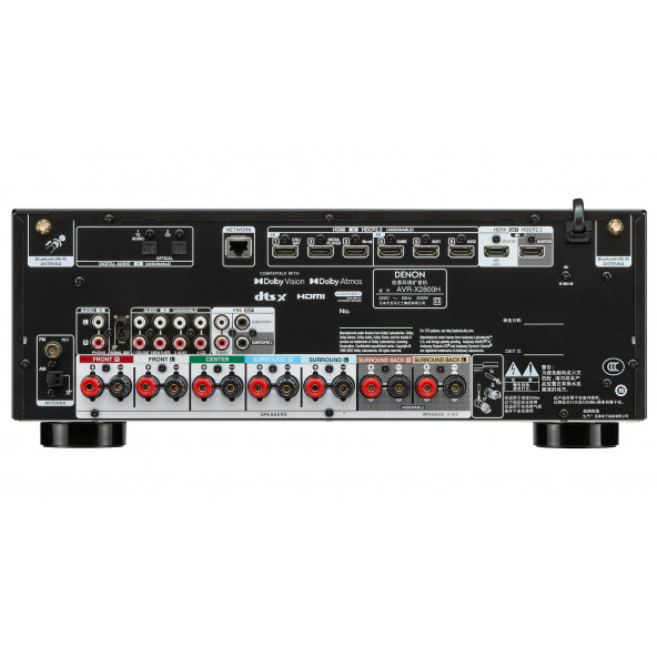 Denon AVR-X2800H 7.2 Kanal Dolby Atmos Av Receiver - 4