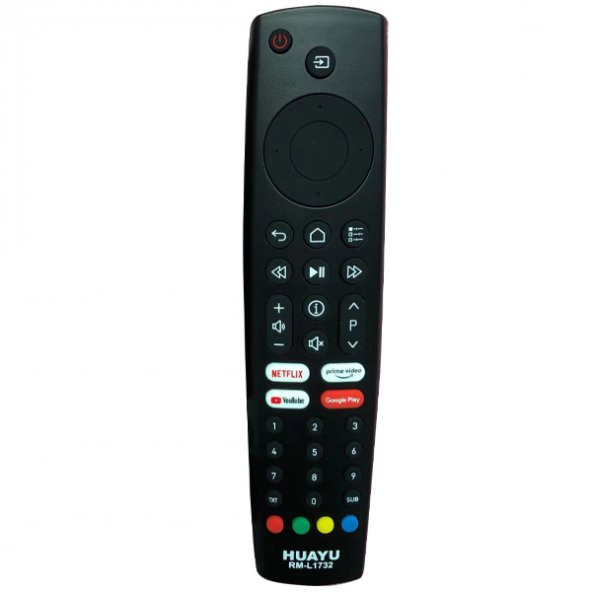 HUAYU KL RM-L1732 ARÇELİK-GRUNDİG-BEKO NETFLIX-YOUTUBE-GOOGLE PLAY-PRIME VIDEO TUŞLU LCD-LED TV KUMANDA - 2