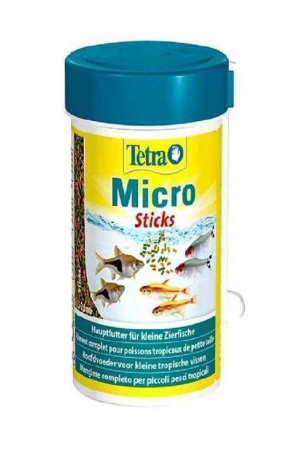 Tetra Micro Sticks Küçük Tropikal Balık Yemi 45gr 100ml