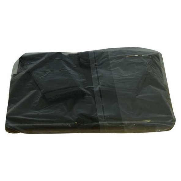 Battal Boy Atlet Geri Dönüşüm Granül Çanta Poşet 65X35 Cm Kalın Siyah 1000 Gr 1 Paket