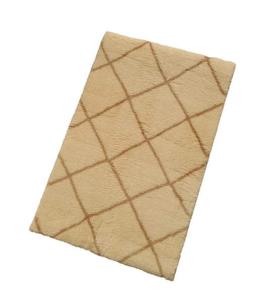 Jassrug Royal Kaymaz Taban Banyo Halısı 50x80 Diamond Bej