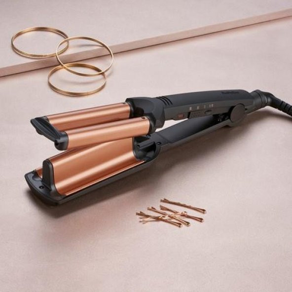 Babyliss W2447E Deep Waver Su Dalgası Maşası Pembe - 6