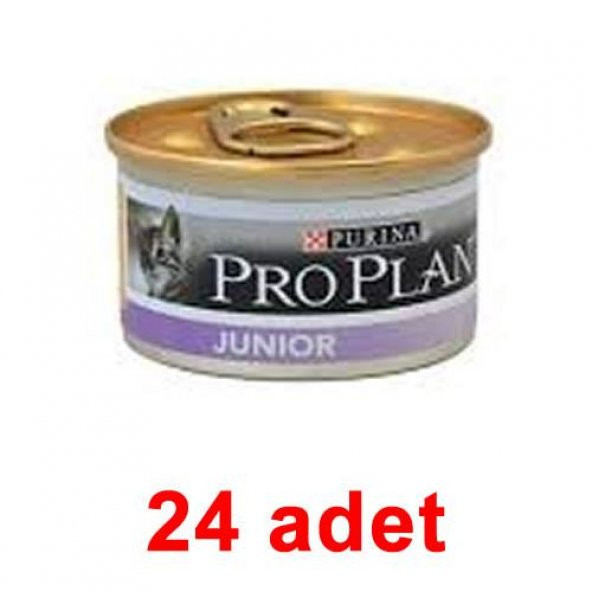 Proplan Junior Tavuklu Yavru Kedi Konservesi 85 Gr 24 Adet