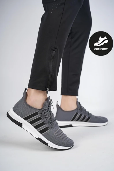 Muggo Runn Unisex Ortopedik Günlük Garantili Yürüyüş Koşu Sneaker Spor Ayakkabı - 2