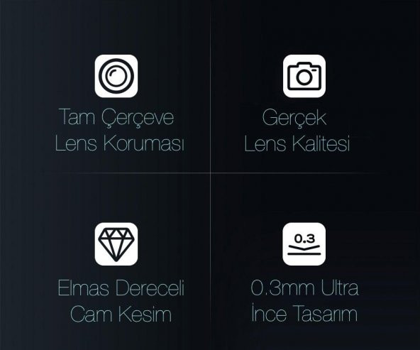 Baseus 2 Adet Set 0.3MM iPhone 13 Pro, 13 Pro Max Ful Kaplama Kamera Koruyucu, Çizilmez, Toz Tutmaz - 3