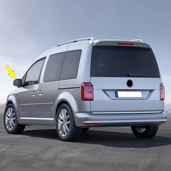 VW Caddy 2016-2020 Sol Dış Dikiz Ayna Çerçevesi 2K5858553