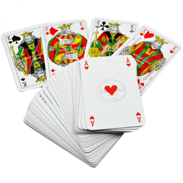 Kızıl Ay/30 Artex A/30 Briç Oyun Kağıdı İskambil Kağıdı - 2