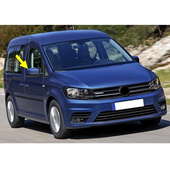 VW Caddy 2016-2020 Sağ Dış Dikiz Ayna Çerçevesi 2K5858554