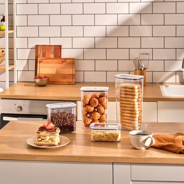 Dünya Stock Saklama Kabı 2000ml 32203 - 3