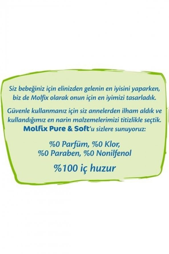 Molfix Pure&soft Bebek Bezi Mini No:2 124 Adet - 5