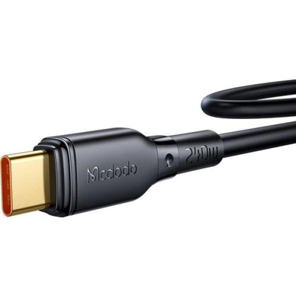Mcdodo CA-3311 TypeC Typec 240W Hızlı Data Şarj Kablo 2mt Siyah - Resim 5