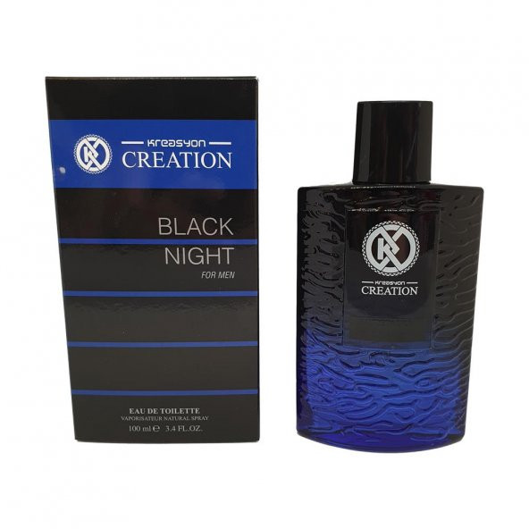 Kreasyon Black Night (Savage) EDT 100 ml Erkek Parfüm Yeni Seri - 2