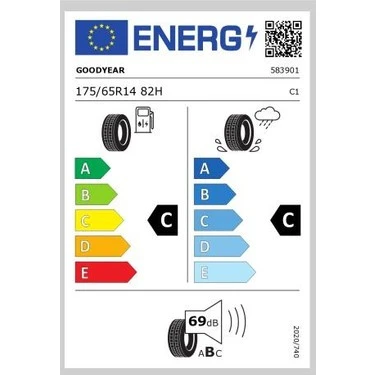 GOODYEAR 175/65R14 82H Eagle Sport 2 YAZ LASTİĞİ 2024 ÜRETİM - Resim 2