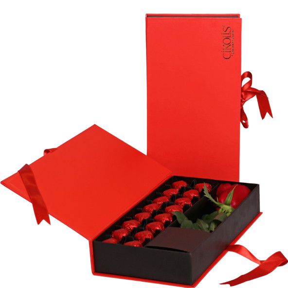 Sevgililer Günü Kalpli Çikolata (GÜLSÜZ) - 4