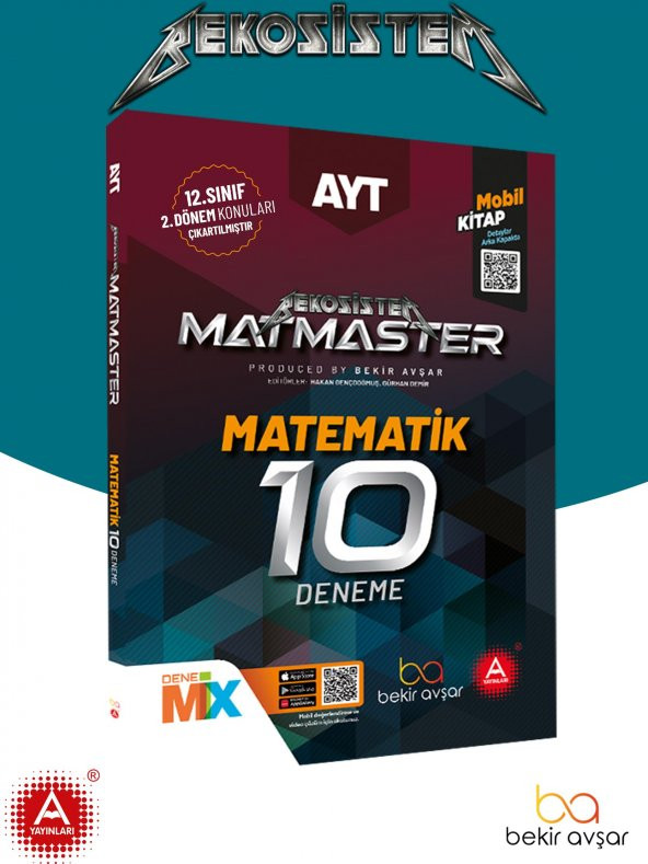 BekoSistem Matmaster AYT Matematik 10lu Deneme Bekir Avşar - 2