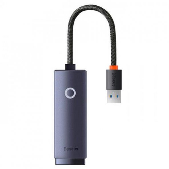 Baseus 22.5CM 100Mbps USB to RJ45 Dönüştürücü Çevirici Ethernet LAN Adaptör Tak Çalıştır Usb Hub