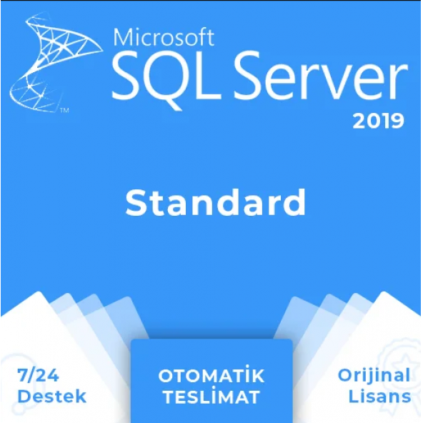 Microsoft SQL Server 2019 Standard Lisans - 1