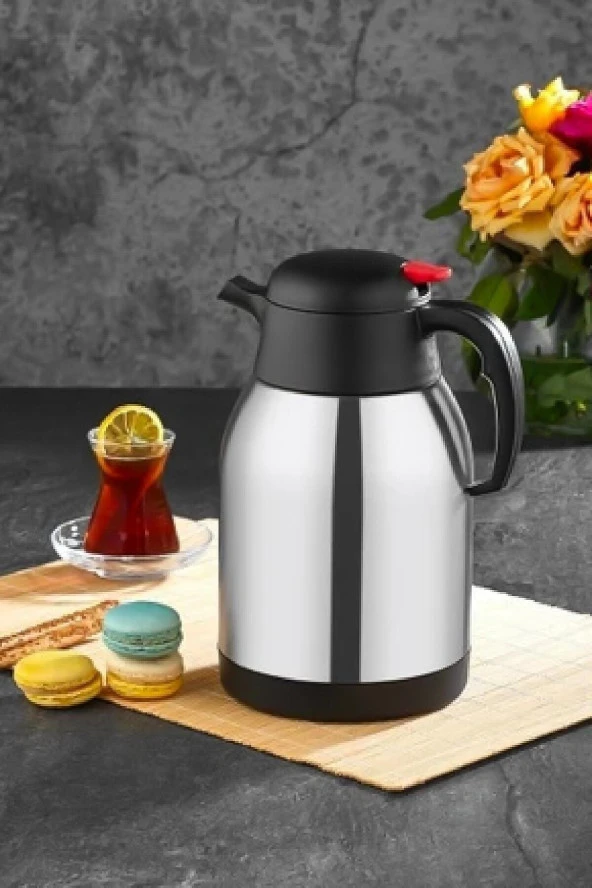 Çift Katlı 2 Lt Çelik Termos Inox