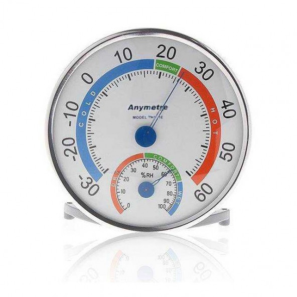 Anymetre Termometre-Hygrometre. Mekanik (Nem ve Sıcaklık Ölçer) TH101E